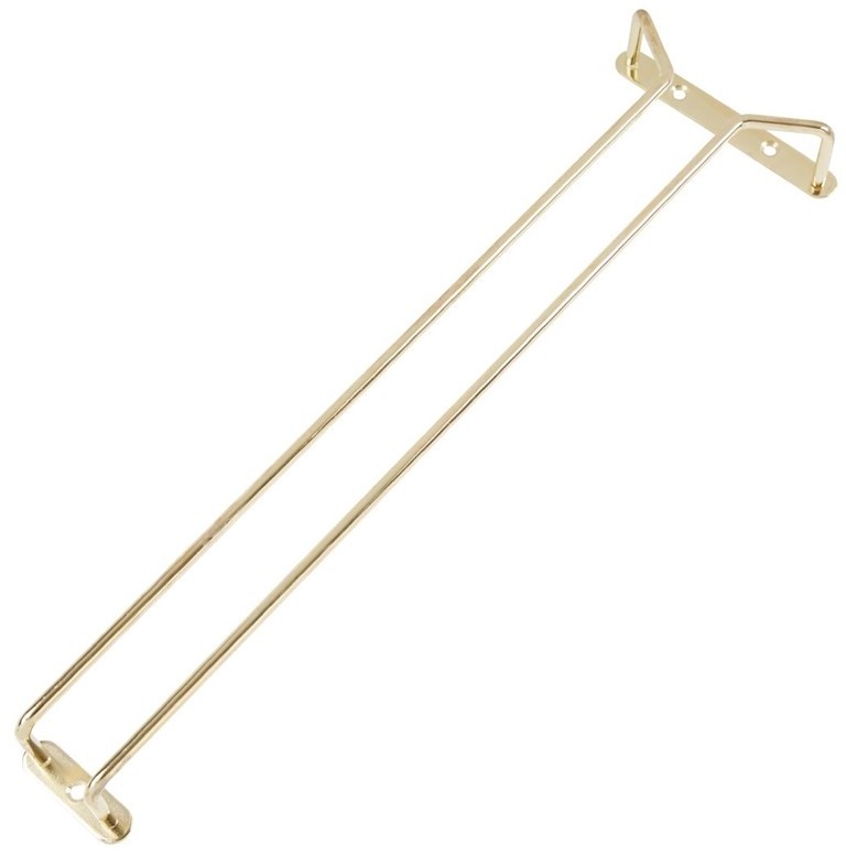  Gastronoble Gl&auml;serschiene Messing 41cm 