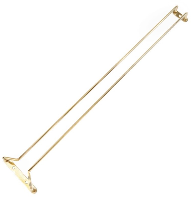  Gastronoble Gl&auml;serschiene Messing 61cm 