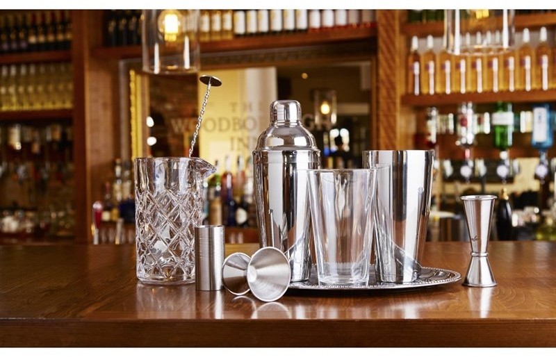  Olympia Cocktailshaker Edelstahl 