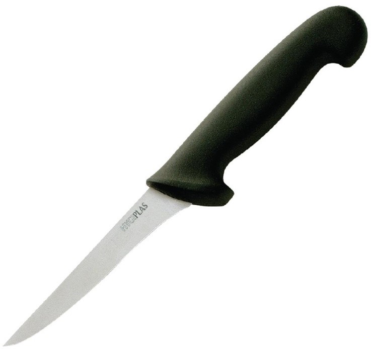  Hygiplas Ausbeinmesser schwarz 12,5cm 