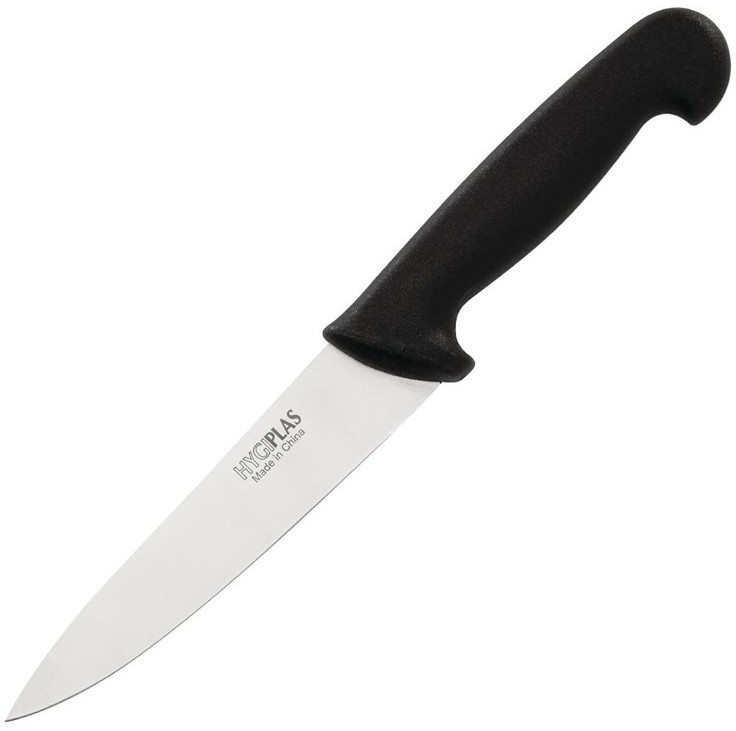  Hygiplas Kochmesser 16cm schwarz 