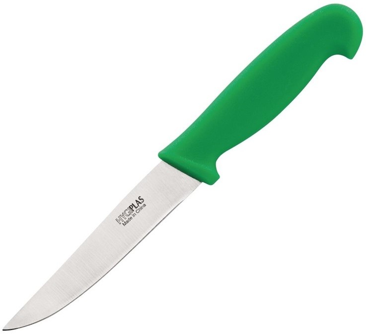  Hygiplas Gem&uuml;semesser 10cm gr&uuml;n 