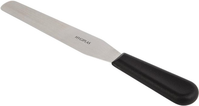  Hygiplas Palettenmesser gerade 20cm schwarz 