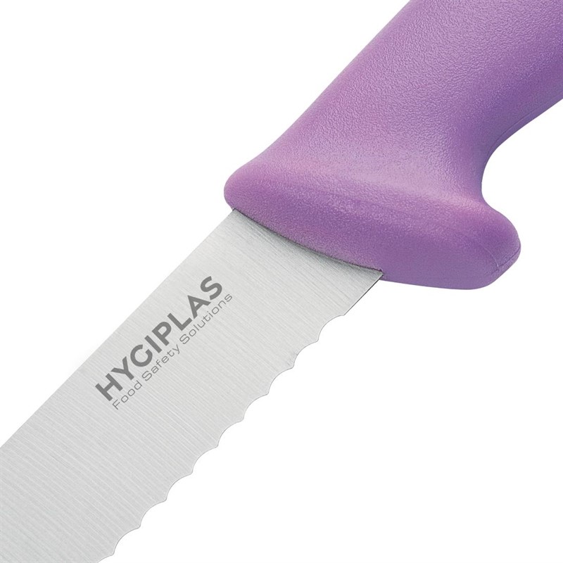  Hygiplas Brotmesser 21,6 cm lila 