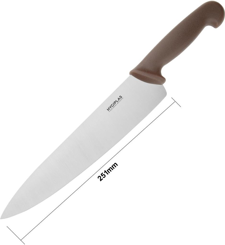  Hygiplas Kochmesser Braun 25cm 