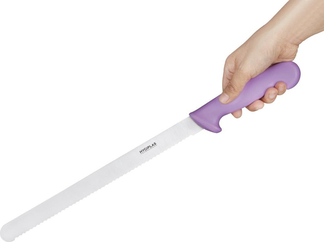  Hygiplas S&auml;ge Schneide Messer Lila 30cm 