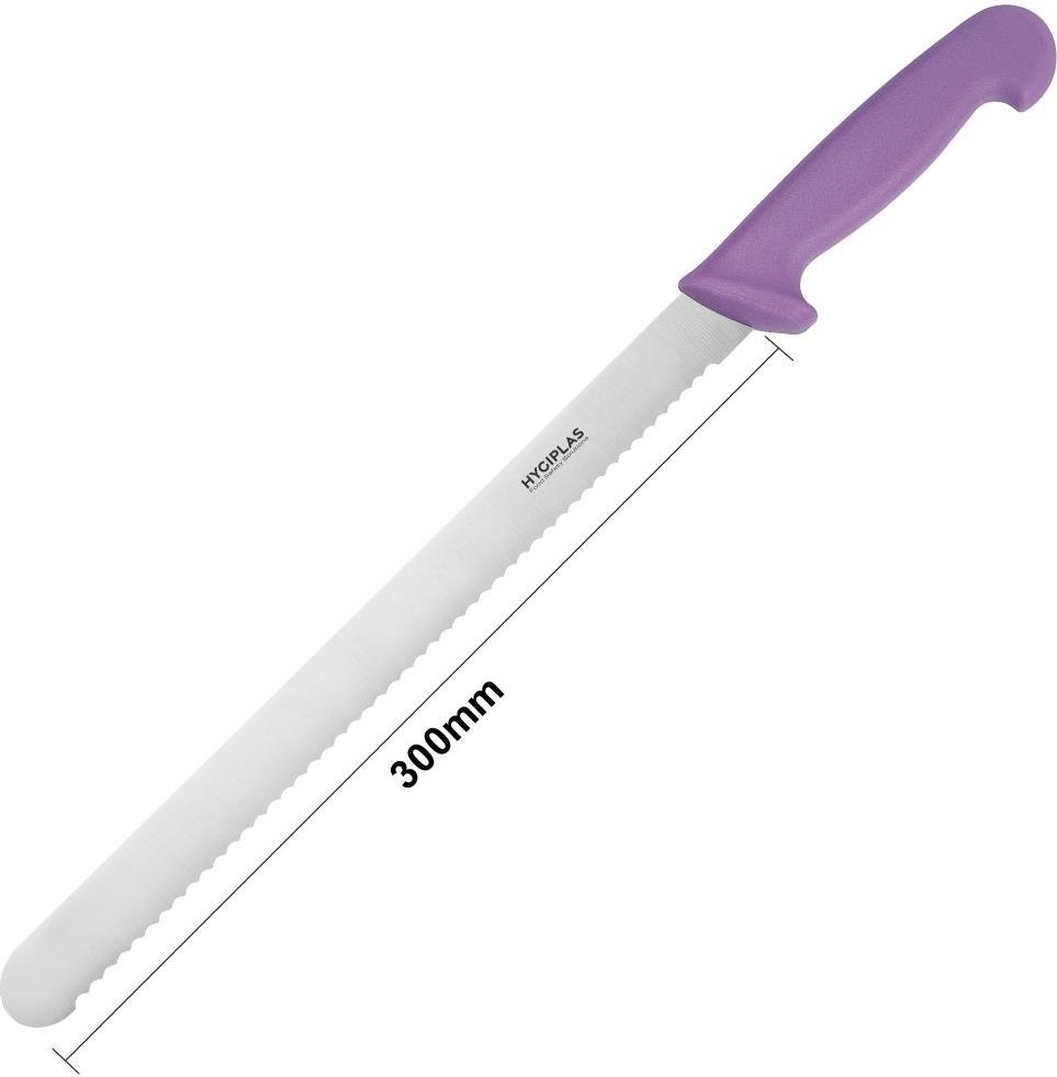  Hygiplas S&auml;ge Schneide Messer Lila 30cm 