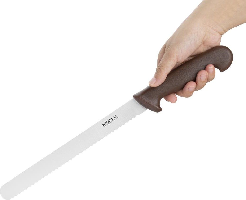  Hygiplas S&auml;geschnitt Braun 24.8cm 