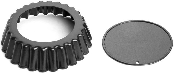  Vogue Antihaft Mini-Quicheformen mit herausnehmbarem Boden 8cm 