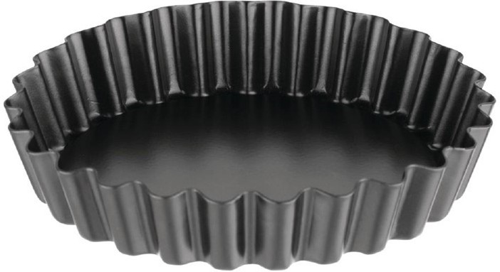  Vogue Antihaft Mini-Quicheformen mit herausnehmbarem Boden 10cm 