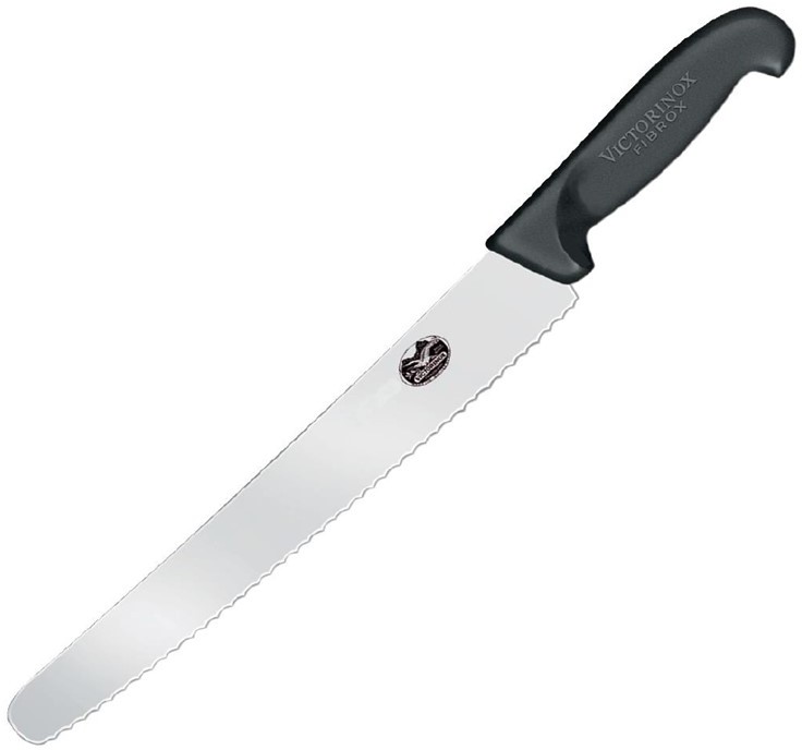  Victorinox Fibrox Konditormesser Wellenschliff 25,5cm 