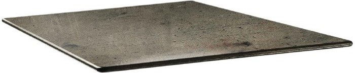  Topalit Smartline quadratische Tischplatte Beton 70cm 
