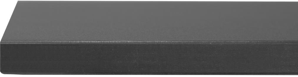  Bolero Mattschwarz Quadratische Tischplatte f&uuml;r drau&szlig;en 700mm 