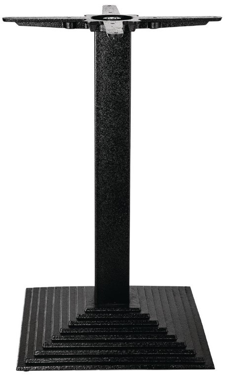  Bolero quadratischer Tischfuß mit Stufen Gusseisen 72cm hoch 