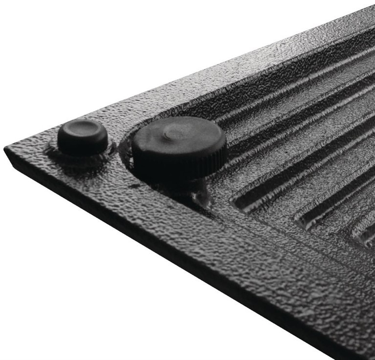  Bolero quadratischer Tischfu&szlig; mit Stufen Gusseisen 72cm hoch 