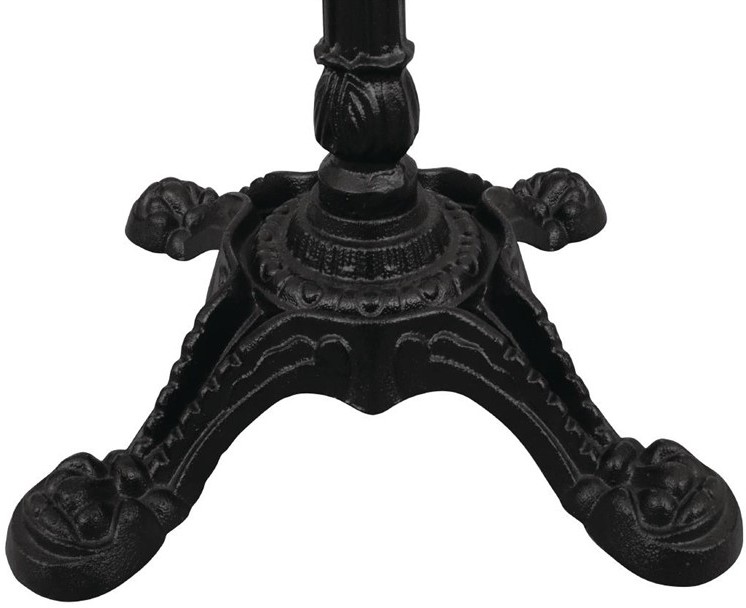  Bolero klassischer Tischfu&szlig; Gusseisen 72cm hoch 
