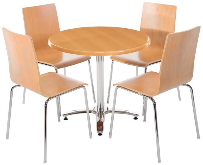  Bolero Tischfu&szlig; mit Fu&szlig;kreuz Aluminium 68cm hoch 