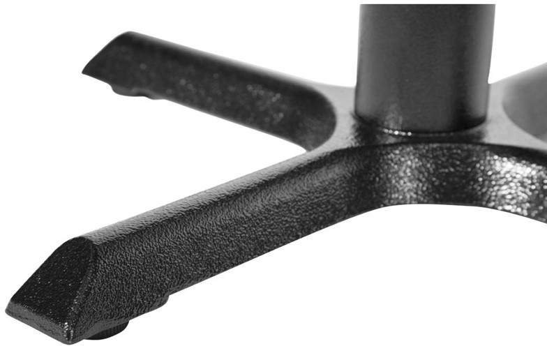  Bolero Tischfu&szlig; mit Fu&szlig;kreuz Gusseisen 72cm hoch 