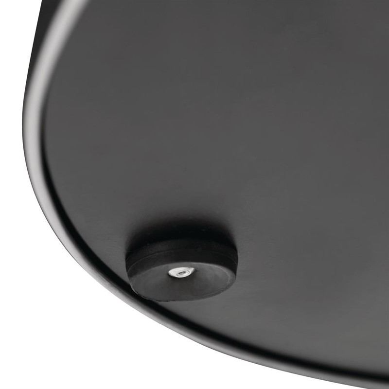  Bolero runder Tischfu&szlig; Edelstahl 68cm hoch 