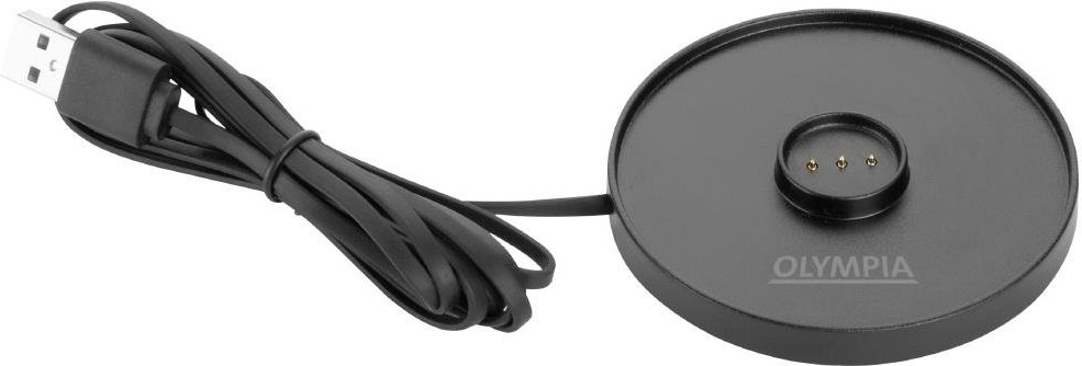  Olympia Siena Tischlampe Runde Kuppel Salbei 200mm 