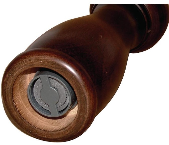  Olympia Salz- und Pfefferm&uuml;hle dunkles Holz 15,3cm 