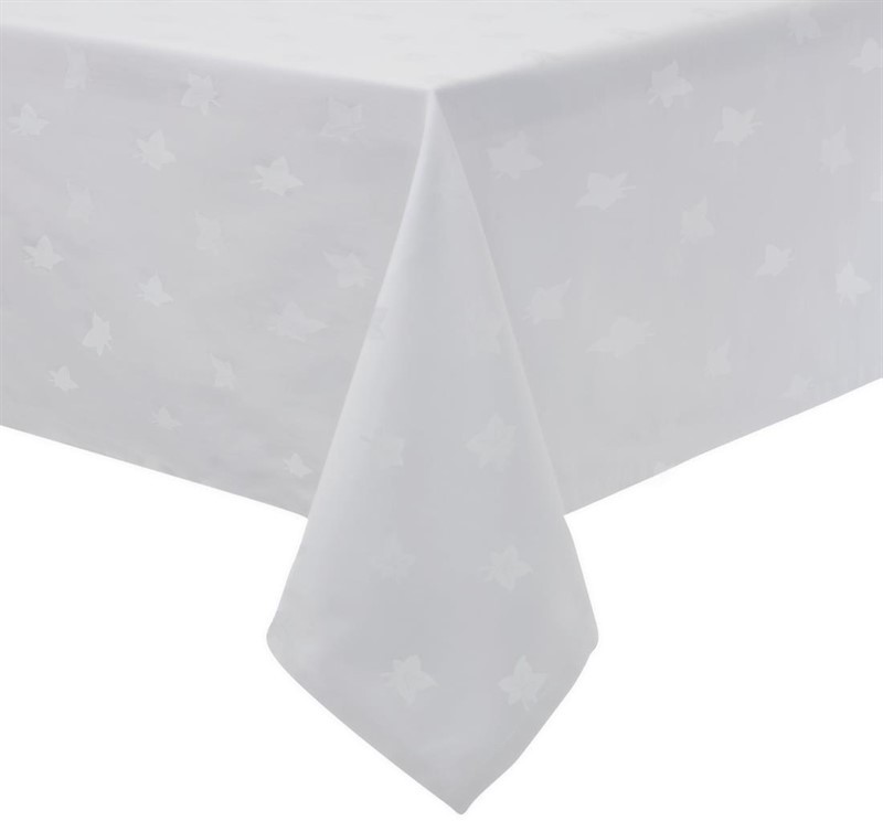  Mitre Luxury Luxor Tischdecke wei&szlig; 135cm 