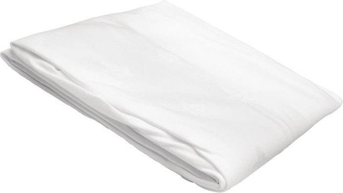  Mitre Luxury Luxor runde Tischdecke wei&szlig; 173cm 