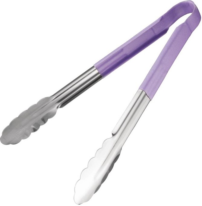  Vogue farbkodierte Servierzange violett 30cm 