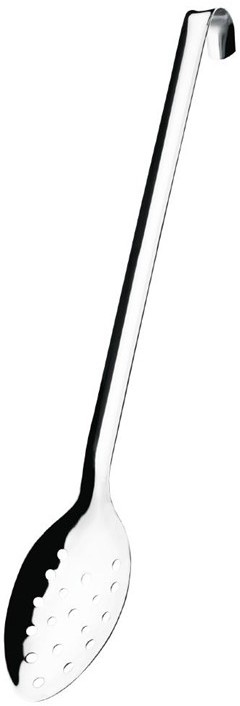  Vogue perforierter Servierlöffel mit Haken 40,5cm 