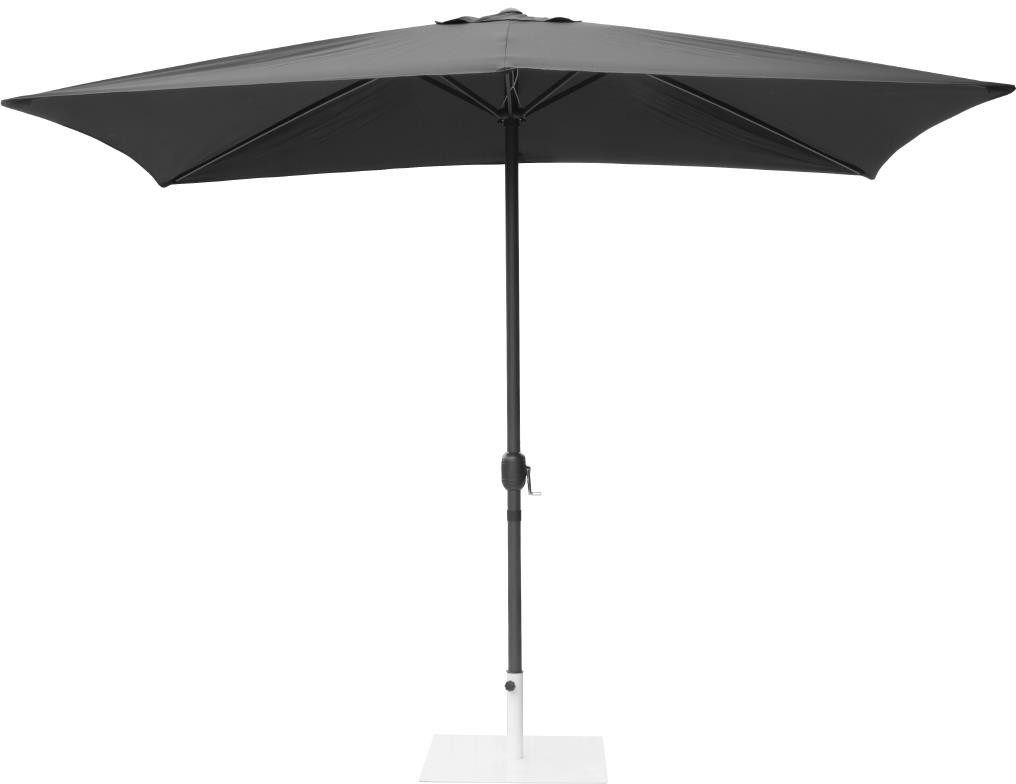  Bolero Seville Quadratischer Sonnenschirm 2x3m Schwarz 