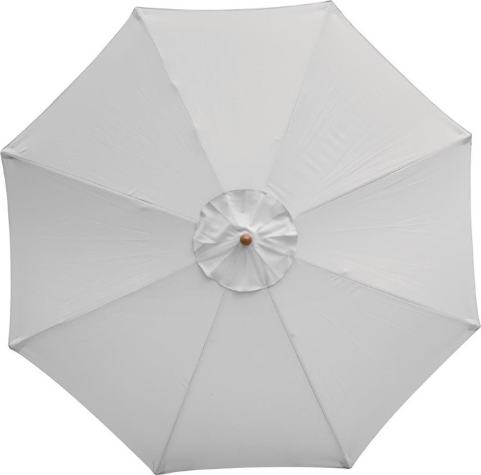  Bolero Runder Sonnenschirm Grau 3 Meter 