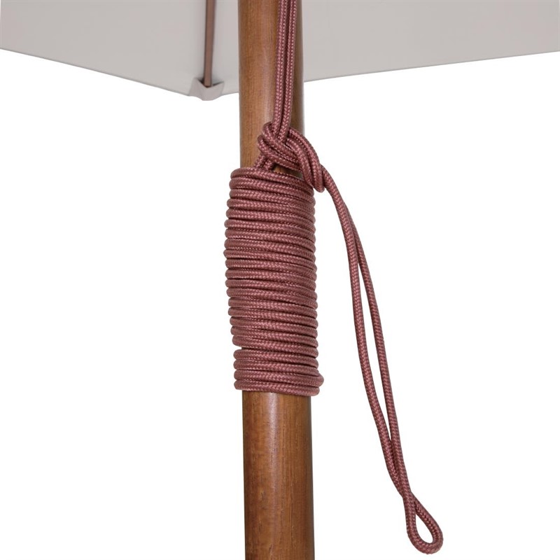  Bolero Runder Sonnenschirm Grau 3 Meter 