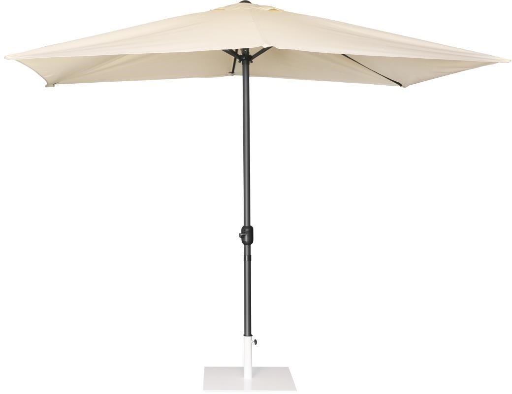  Bolero Seville Quadratischer Sonnenschirm 2x3m Creme 