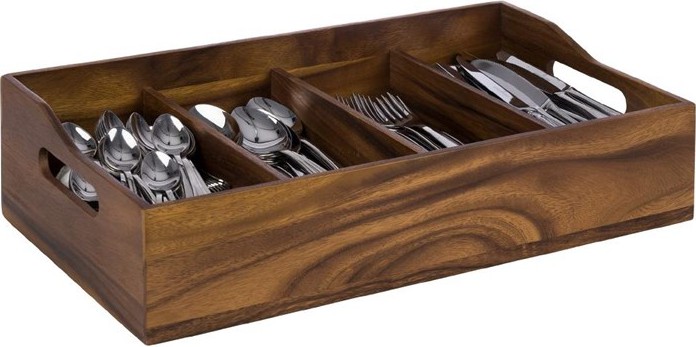  APS Akazienholz Besteck 510x280mm 