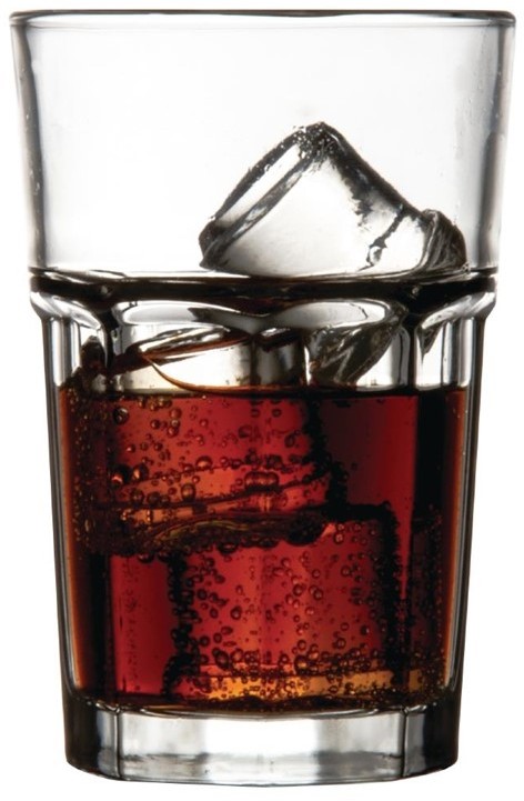  Olympia Orleans halbgetafelte Longdrinkgl&auml;ser 42,5cl 