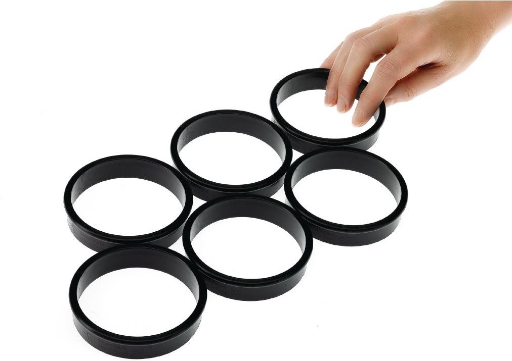  Matfer Bourgeat Exoglas Tortenring 80mm (6 St&uuml;ck) 