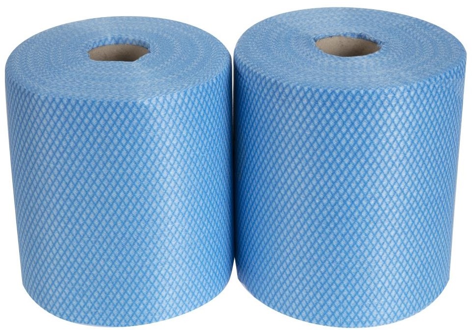  EcoTech Envirolite Super antibakterielle Reinigungst&uuml;cher blau (Rolle mit 2 x 500) (2 St&uuml;ck) 