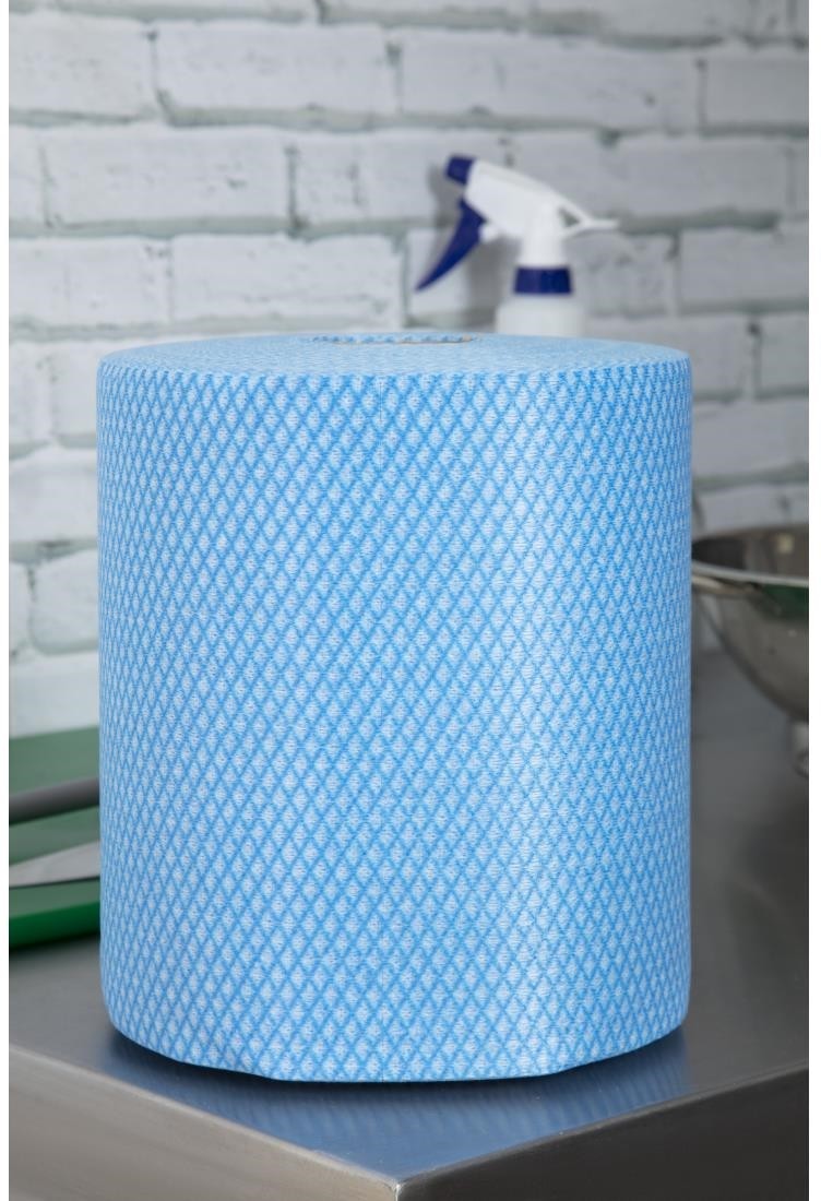  EcoTech Envirolite Super antibakterielle Reinigungst&uuml;cher blau (Rolle mit 2 x 500) (2 St&uuml;ck) 