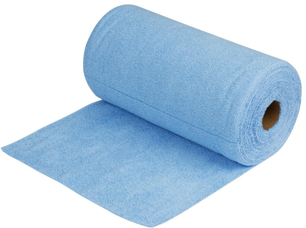  Nisbets Essentials Blaues Mikrofasertuch 300x300mm - 50 St&uuml;ck 