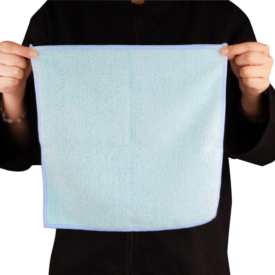 Jantex Mikrofaser T&uuml;cher Blau 400x400mm (5 St&uuml;ck) 