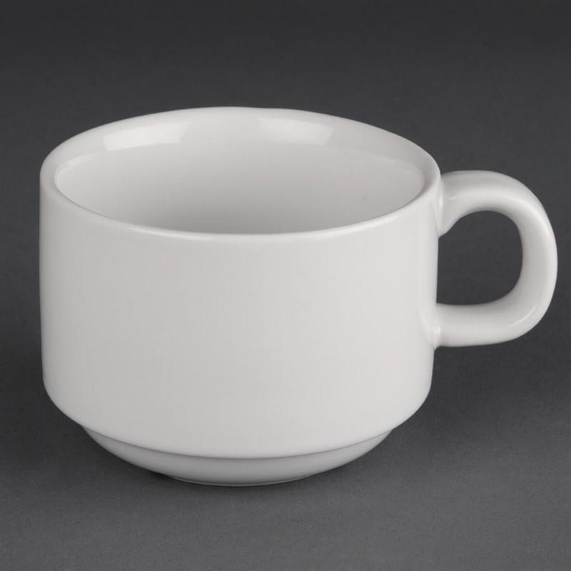  Athena Hotelware stapelbare Kaffeetassen 20cl 