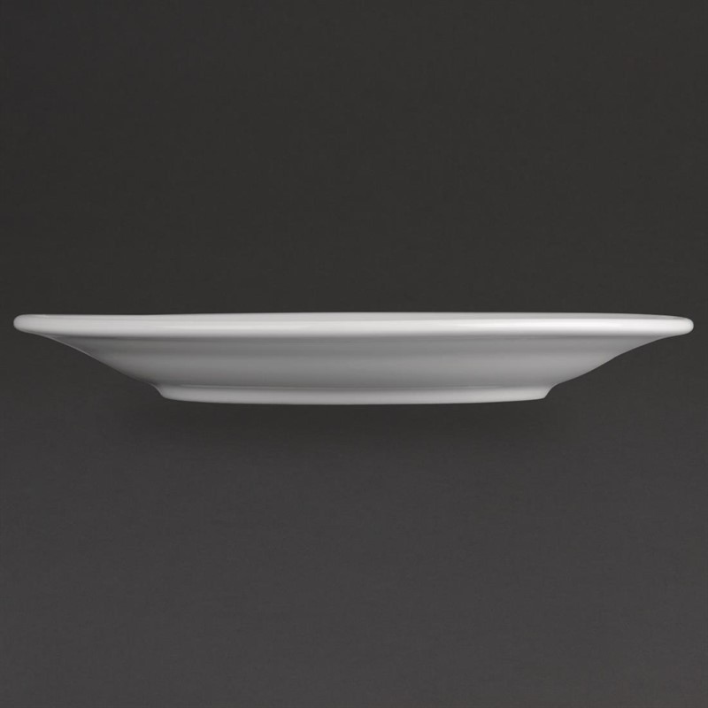 Athena Hotelware runde Teller mit breitem Rand 16,5(&Oslash;)cm 