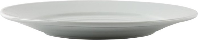  Athena Hotelware runde Teller mit breitem Rand 22,8cm 