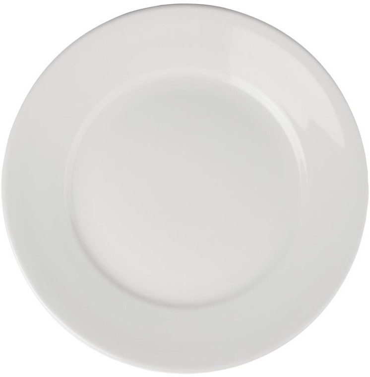  Athena Hotelware runde Teller mit breitem Rand 28cm 