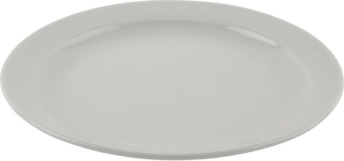  Athena Hotelware runde Teller mit schmalem Rand 22,6cm 