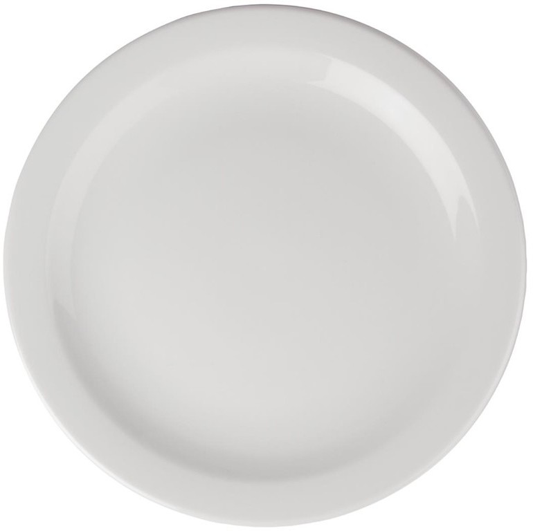  Athena Hotelware runde Teller mit schmalem Rand 28,4cm 