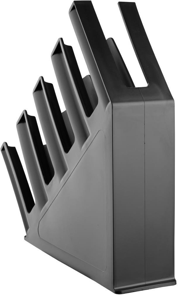  Olympia Kristallon Tassenhalter 4-Slots Polypropylen Schwarz 