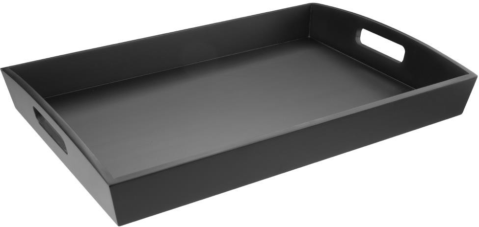  Olympia Bamboo Black Gro&szlig;es Serviertablett 510x350mm 