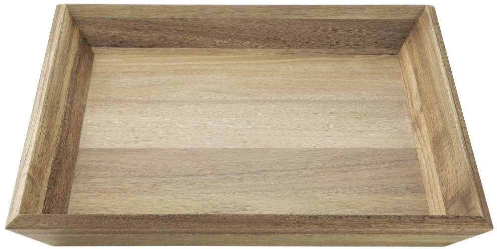  Olympia Akazien-Rechtecktablett 380 x 355 mm 