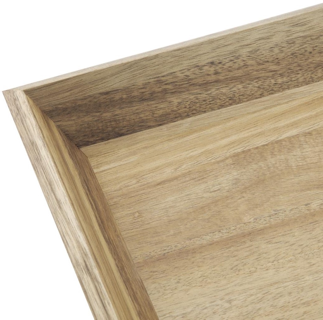 Olympia Akazien-Rechtecktablett 380 x 355 mm 
